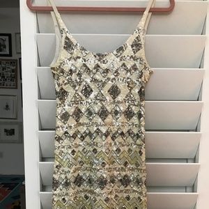 GORGEOUS detailed mini dress